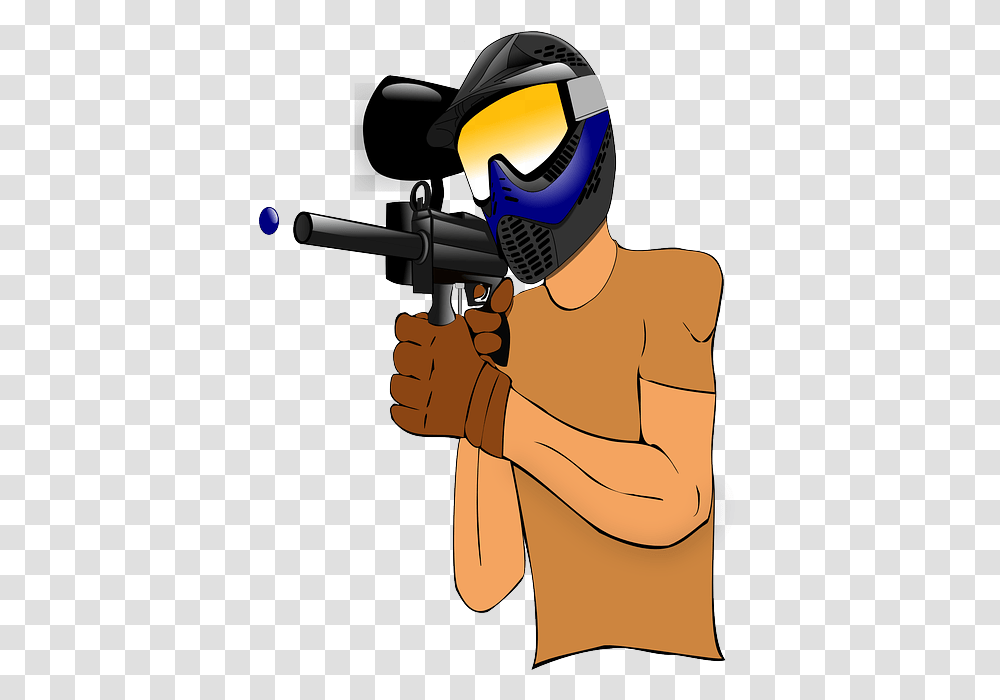 Paintball, Helmet, Apparel Transparent Png