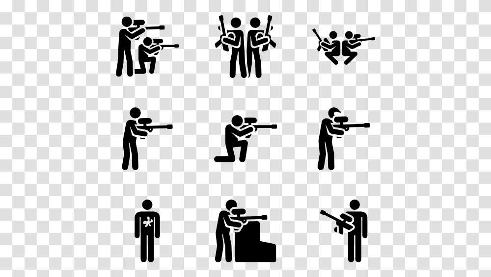 Paintball Pictograms Paintball Pictogram, Gray, World Of Warcraft Transparent Png