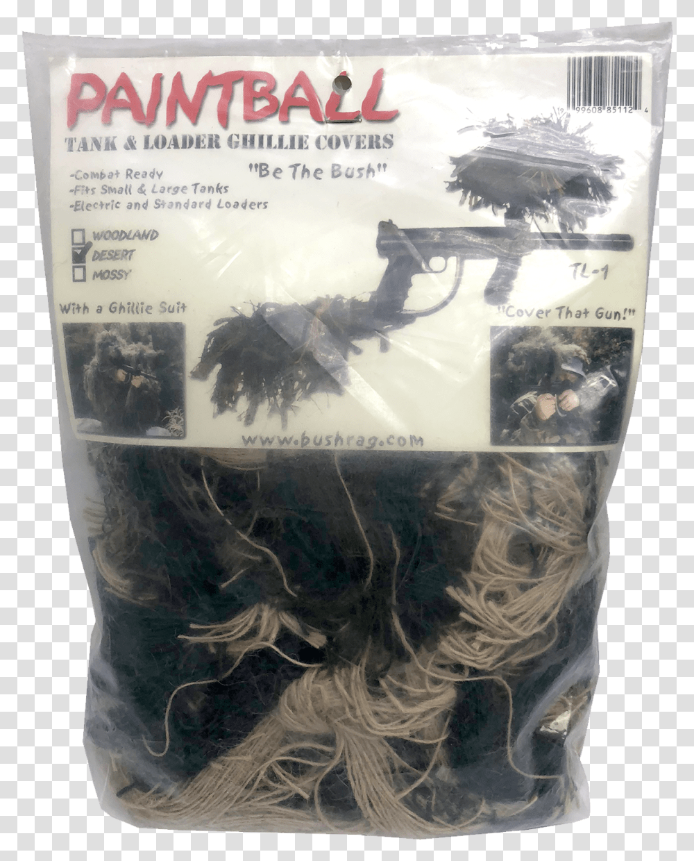 Paintball Tank Amp Loader Ghillie Covers Paintball Tank, Plant, Jar, Cushion, Pillow Transparent Png