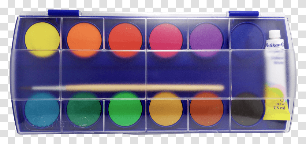 Paintbox Opaque 12 Colours Toy Block, Sunglasses, Accessories, Accessory, Paint Container Transparent Png