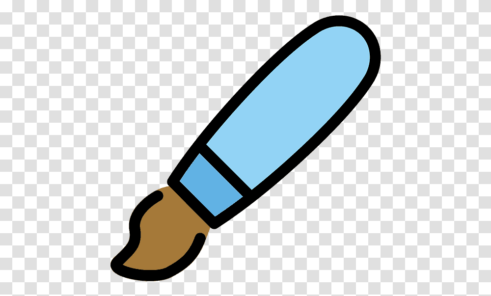 Paintbrush Emoji Clipart, Rubber Eraser, Tool, Crayon Transparent Png
