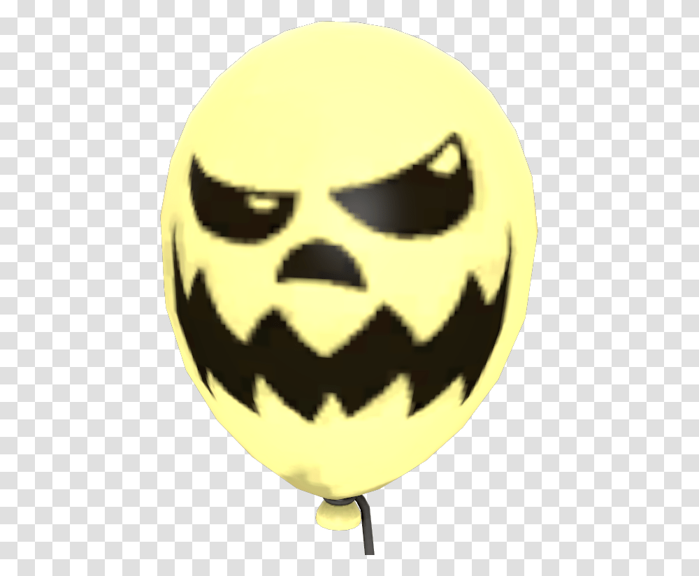 Painted Boo Balloon, Helmet, Apparel, Mask Transparent Png