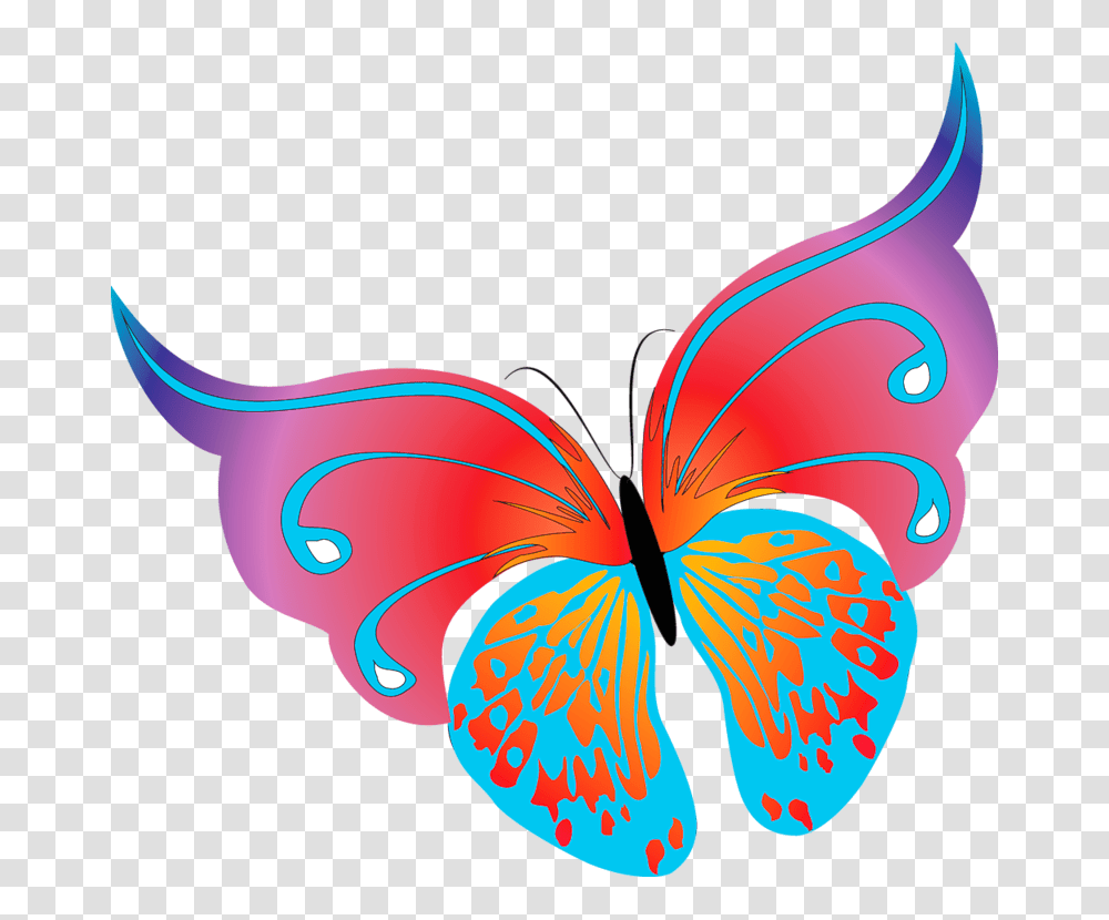 Painted Butterfly, Pattern, Ornament Transparent Png