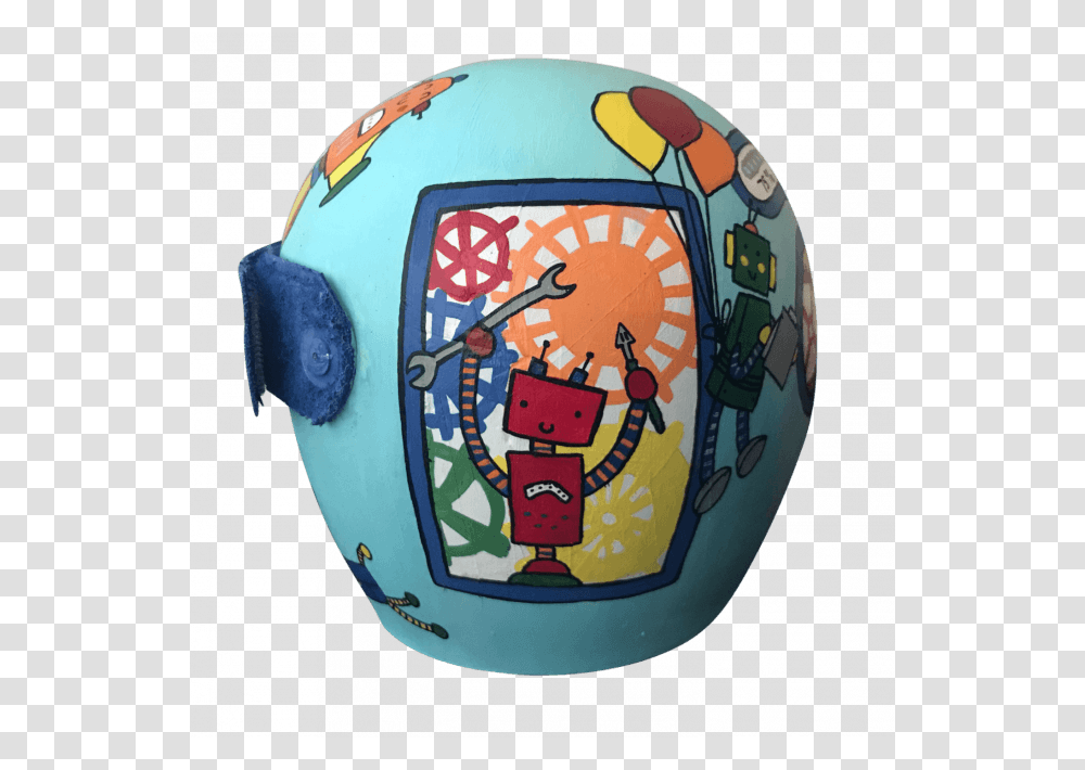 Painted Circle Illustration, Sphere, Ball, Helmet Transparent Png