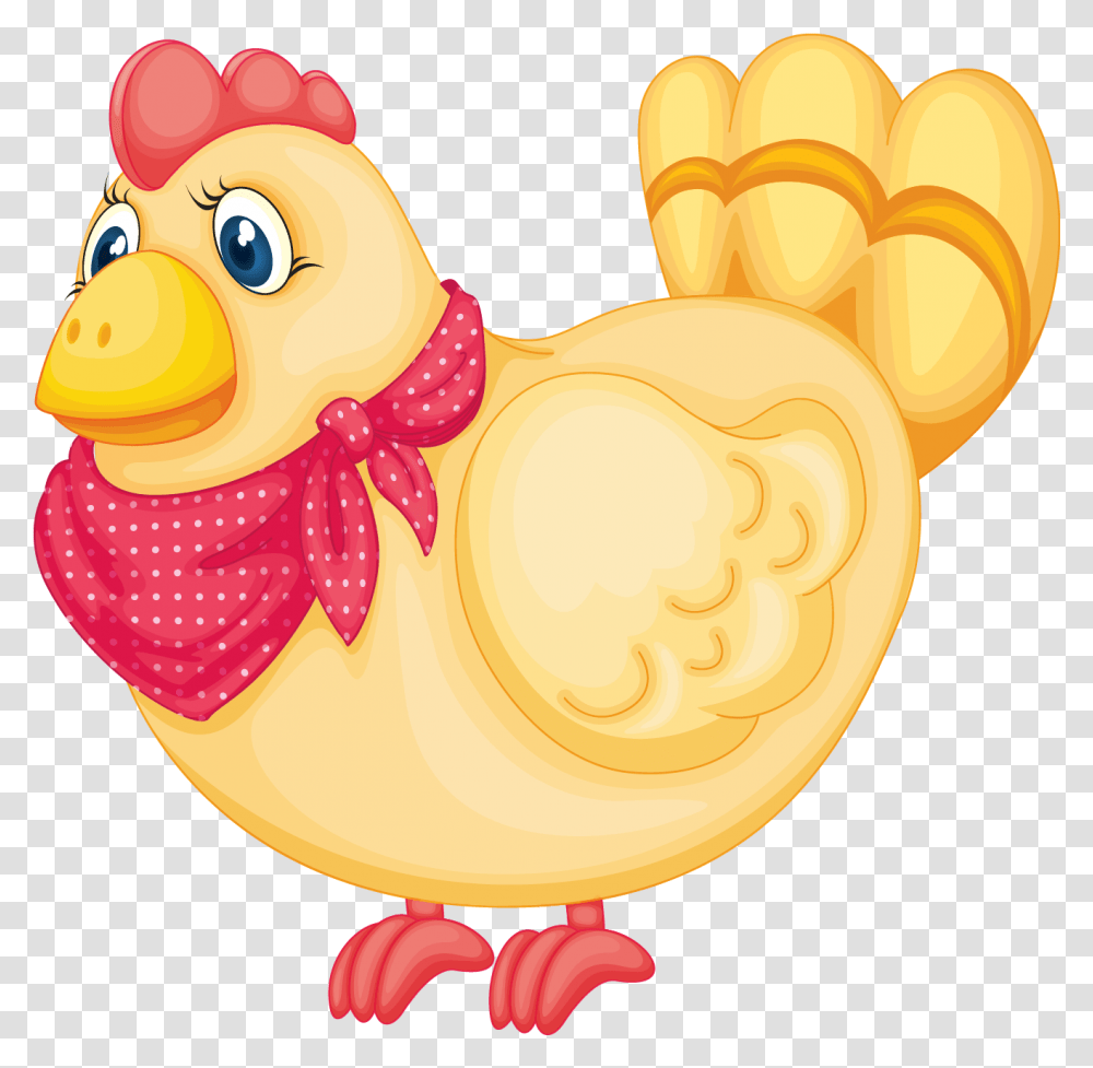Painted Easter Chicken Clipart Picture Mother Chicken Clipart, Poultry, Fowl, Bird, Animal Transparent Png