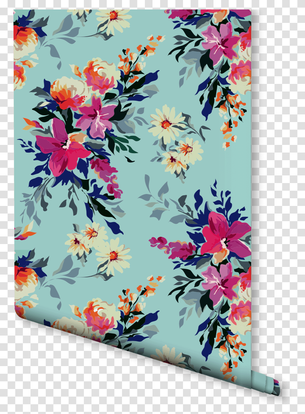 Painted Floral Ditsy, Floral Design, Pattern Transparent Png