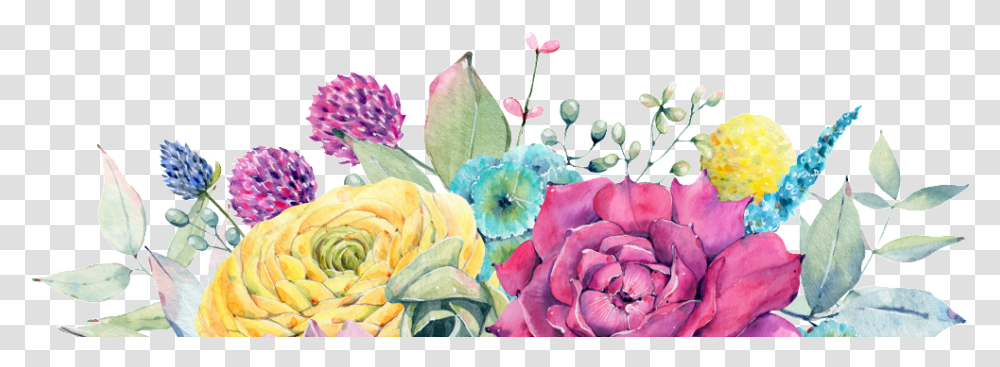Painted Flowers Portable Network Graphics, Plant, Leaf, Potted Plant, Vase Transparent Png