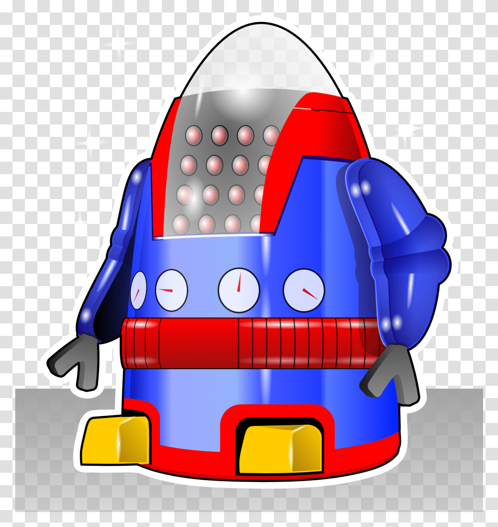 Painted Futuristic Robot Free Image Robot, Lawn Mower, Tool, Text, Graphics Transparent Png