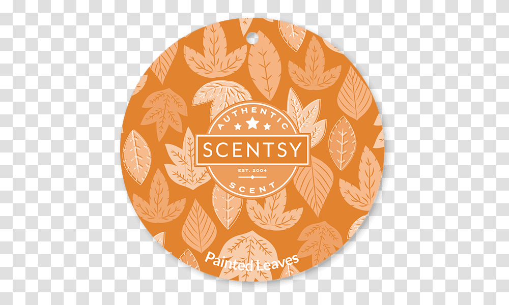 Painted Leaves Scent Circle Caramel Sugar Cone Scentsy, Rug, Logo, Symbol, Trademark Transparent Png