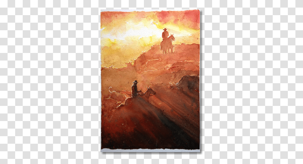 Painting, Person, Mountain, Outdoors Transparent Png