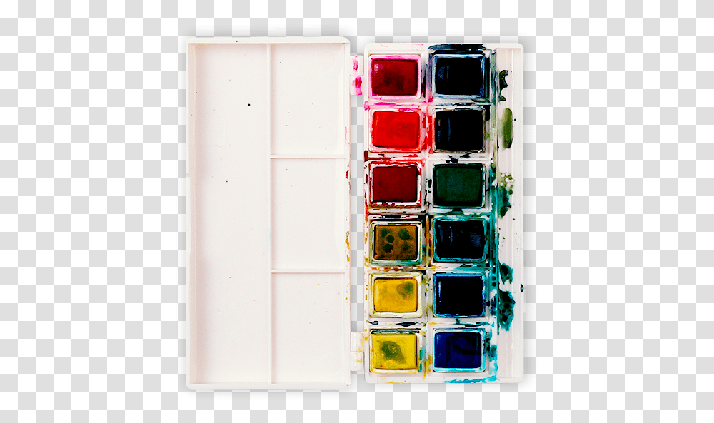 Painting Color Box, Palette, Paint Container, Furniture, Chair Transparent Png