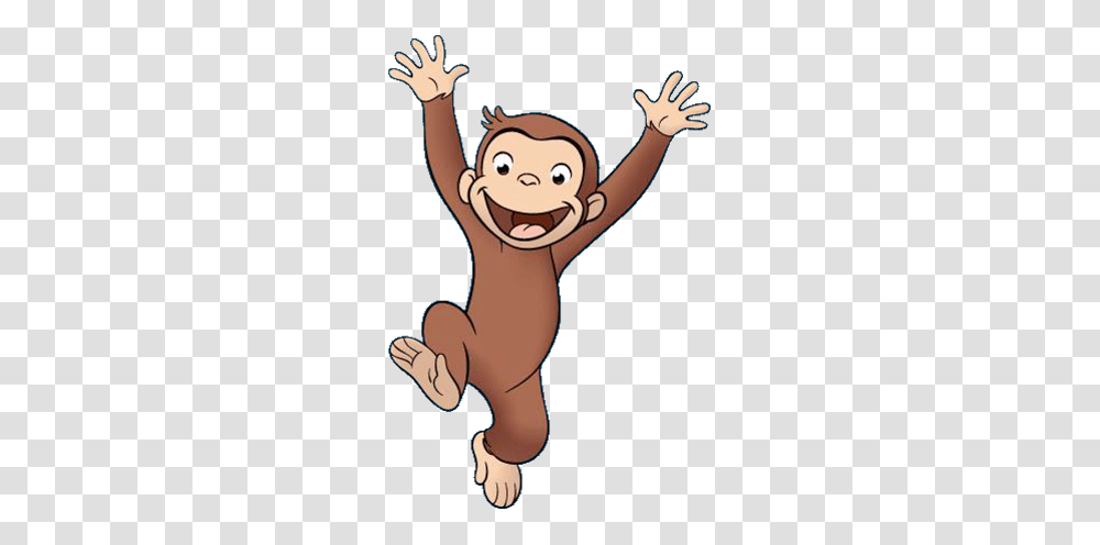 Painting Curious George, Person, Face, Hand, Tattoo Transparent Png