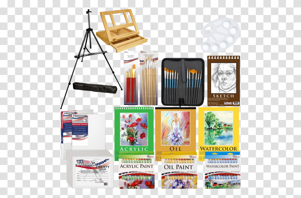 Painting Easel Clipart Painting Set, Poster, Advertisement, Furniture, Flyer Transparent Png