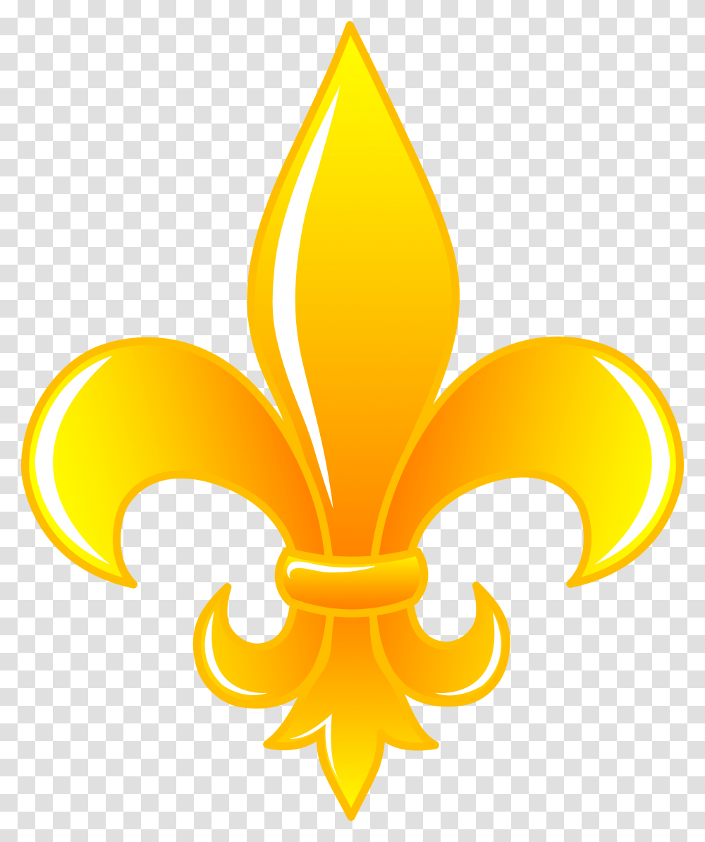 Painting Fleur De Lis Shiny Golden Fleur De Lis, Fire, Star Symbol, Flame Transparent Png