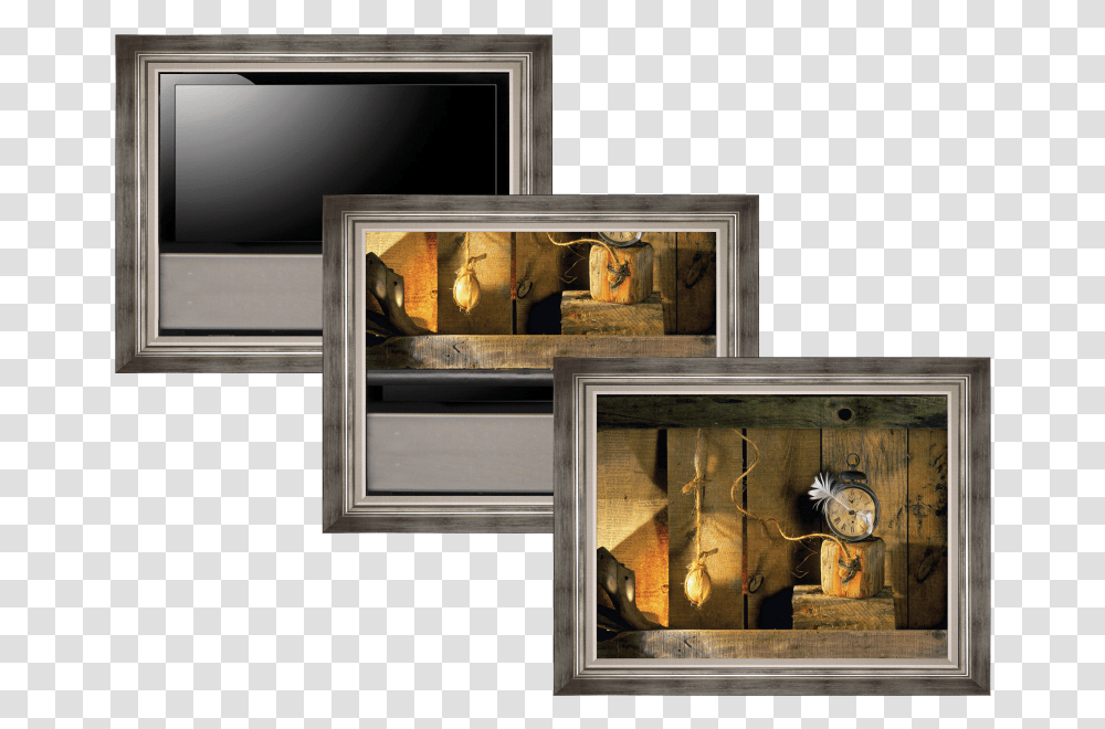 Painting Frame, Furniture, Fireplace, Indoors, Screen Transparent Png