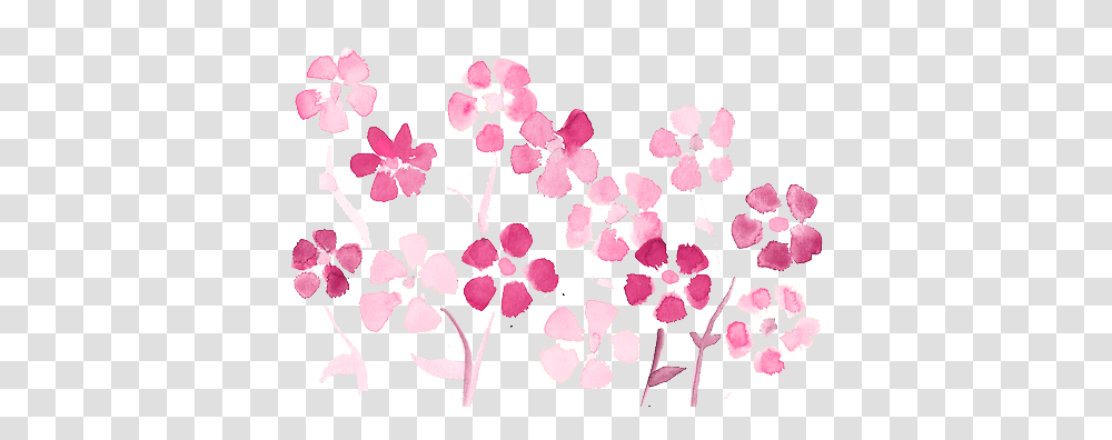 Painting My Edit Flowers Pink Pastel Girl She Never Noticed, Plant, Blossom, Cherry Blossom, Rug Transparent Png