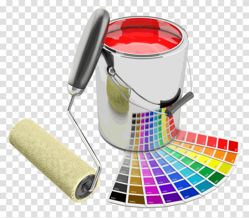 Painting Photography Paint Painter Rollers Roller Clipart Painting Roller, Paint Container, Mixer, Appliance Transparent Png