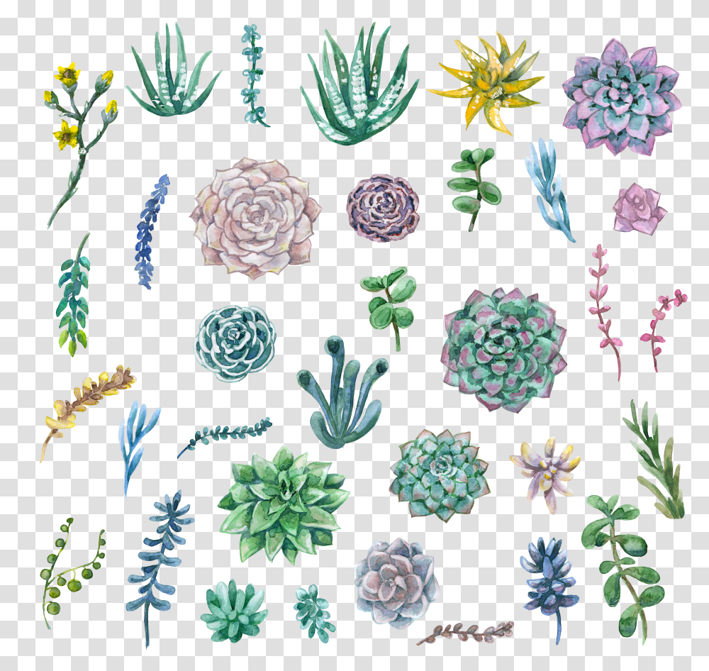 Painting Plant Clip Art Transparent Png