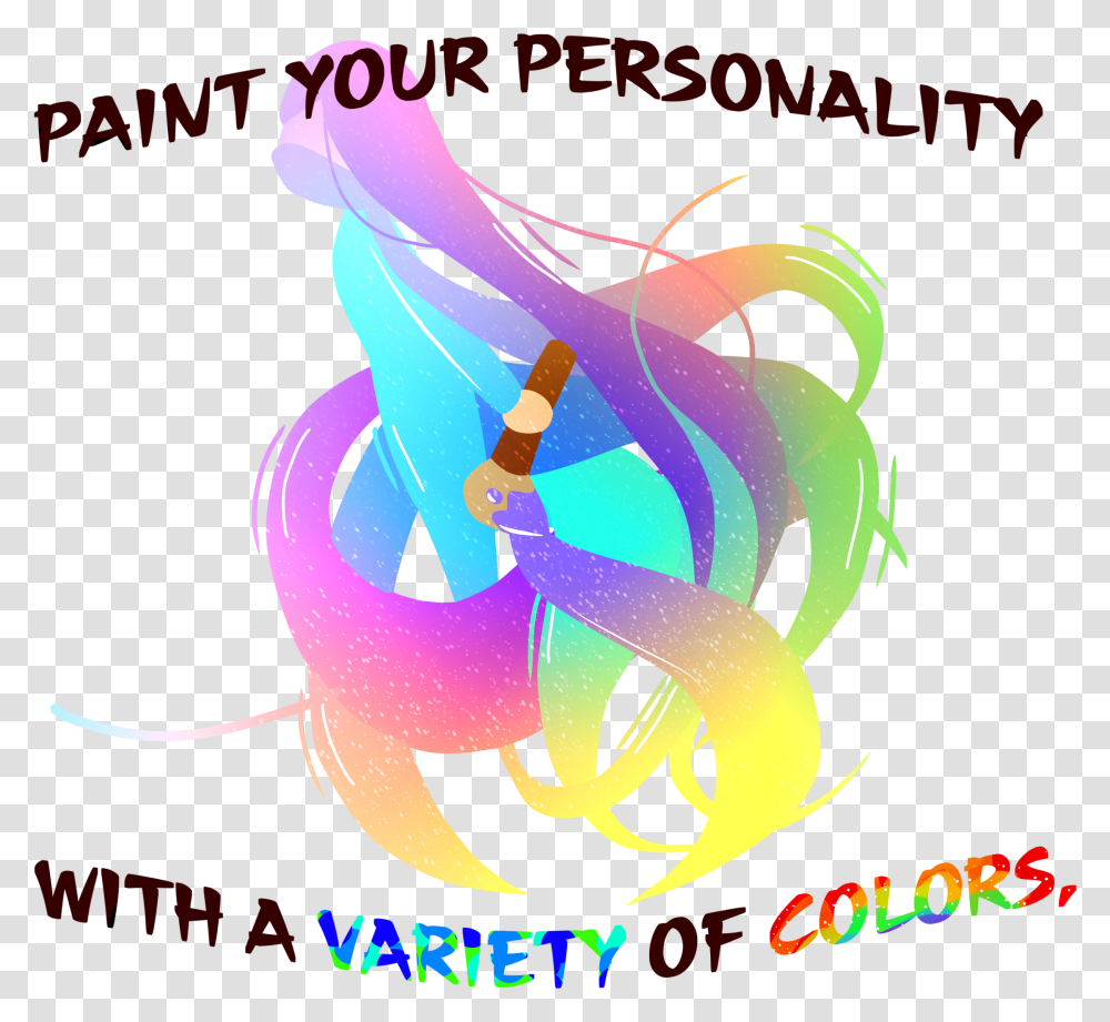 Painting Your Personality Graphic Design, Light, Poster Transparent Png
