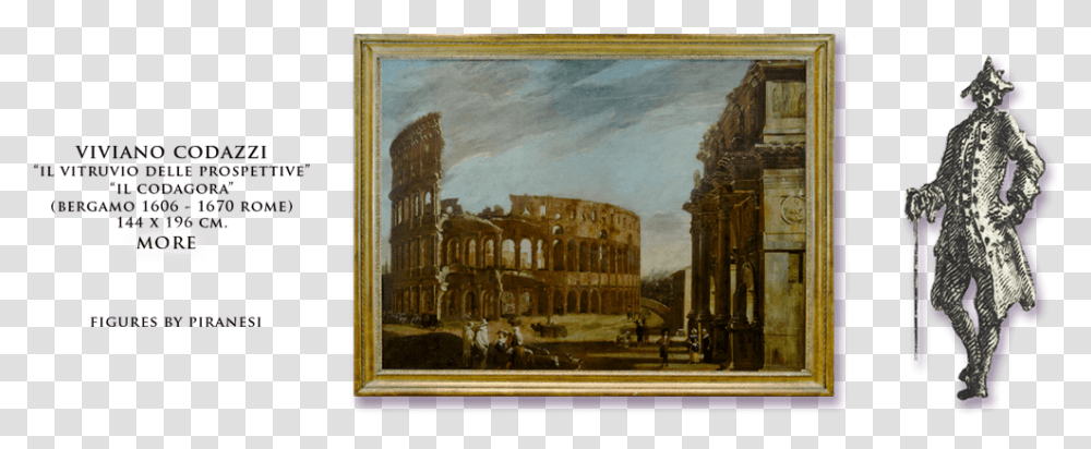 Paintings Of The Colosseum, Person, Human, Building Transparent Png