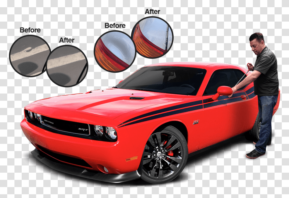 Paintless Dent Repair Training Tools Equipment And Paintless Dent Removal, Car, Vehicle, Transportation, Person Transparent Png