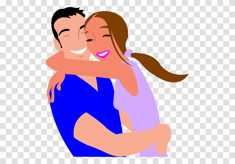 Pair Clipart Business Relationship, Person, Human, Hug, Dating Transparent Png