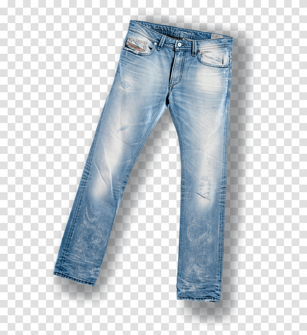 Pair Of Mens Jeans Light Blue Mens Faded Denim Jeans, Pants, Apparel, Person Transparent Png