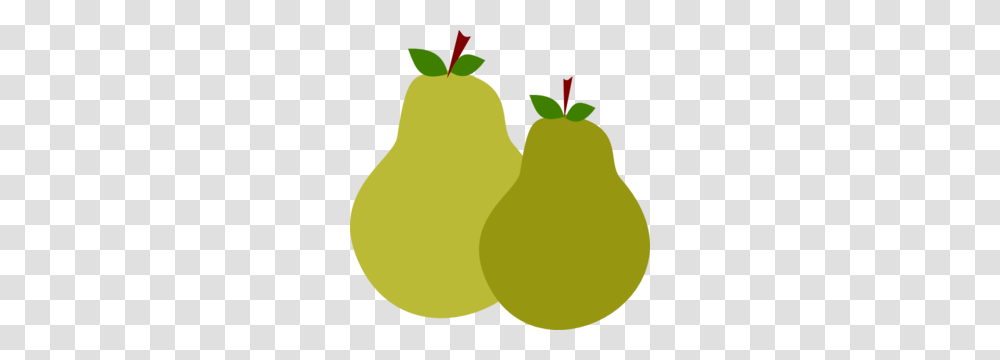 Pair Of Pears Clip Art, Tennis Ball, Sport, Sports, Plant Transparent Png