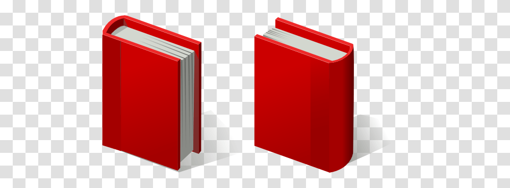 Pair Of Red Books Clip Art, Mailbox, Letterbox, File Binder Transparent Png