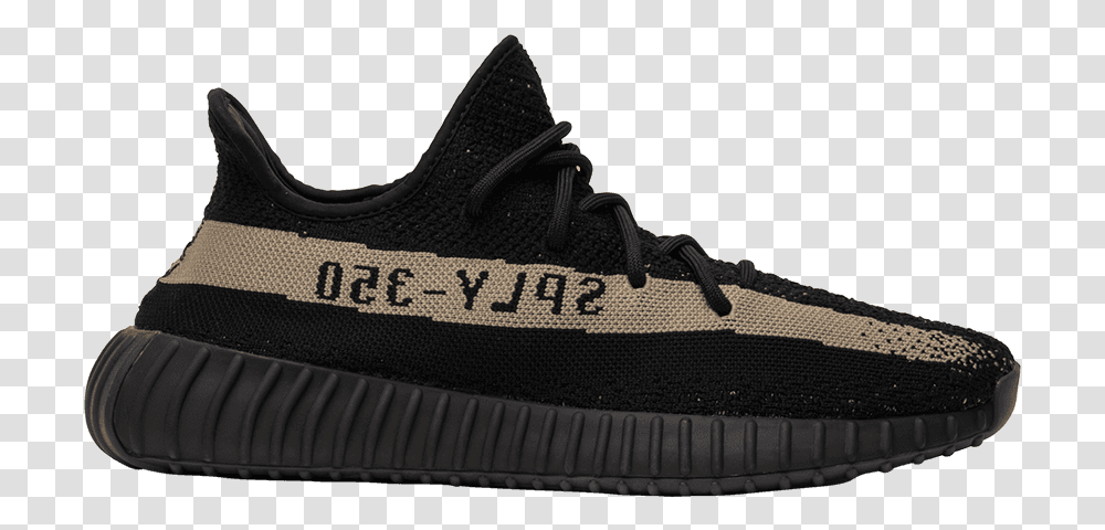 Pair Of Running Shoes Clipart Yeezy Boost 350 V2 Oreo, Footwear, Apparel, Suede Transparent Png