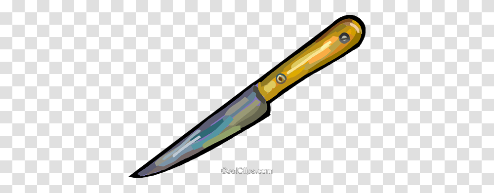 Pairing Knife Royalty Free Vector Clip Art Illustration, Weapon, Weaponry, Blade, Letter Opener Transparent Png