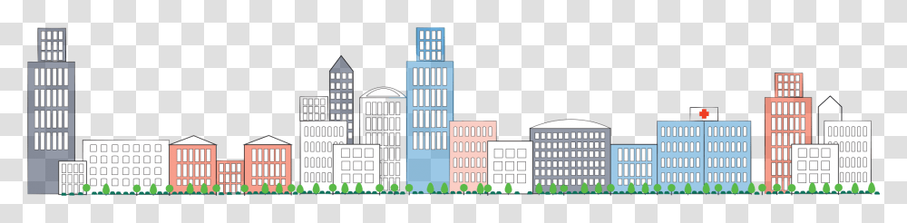 Paisagem Urbana Desenho, Building, City, Housing, High Rise Transparent Png