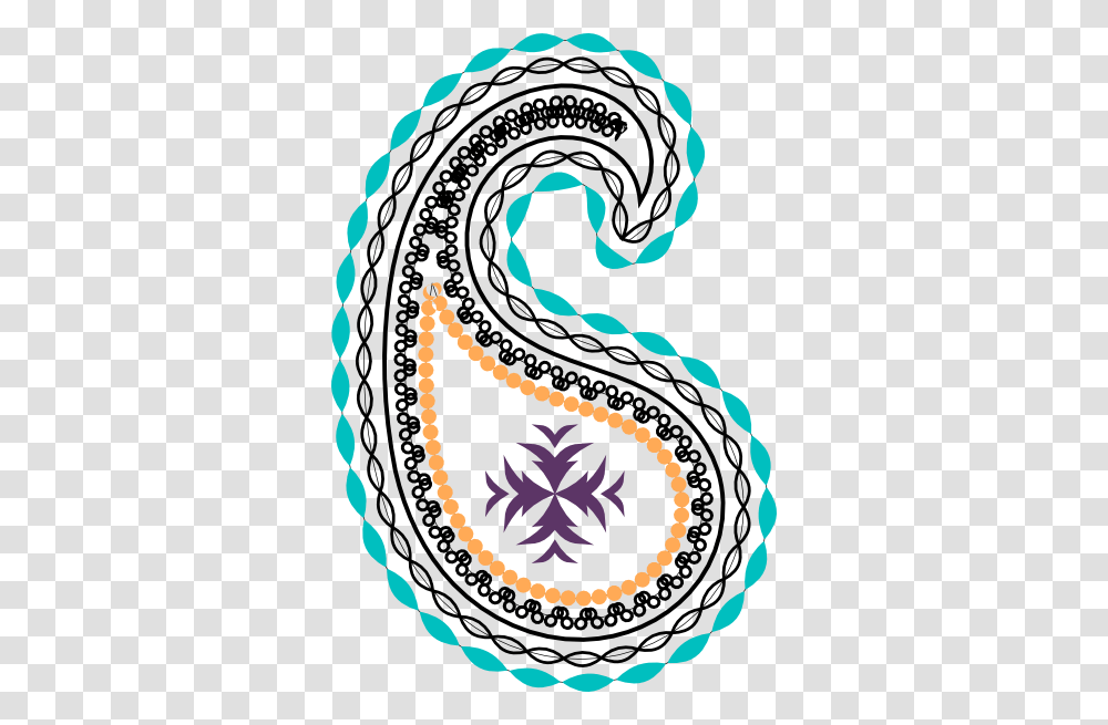 Paisley Clip Art, Pattern, Rug Transparent Png