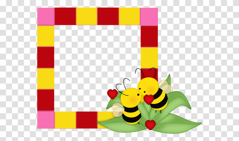 Paisley Clipart Clip Art Of Bees Border Transparent Png