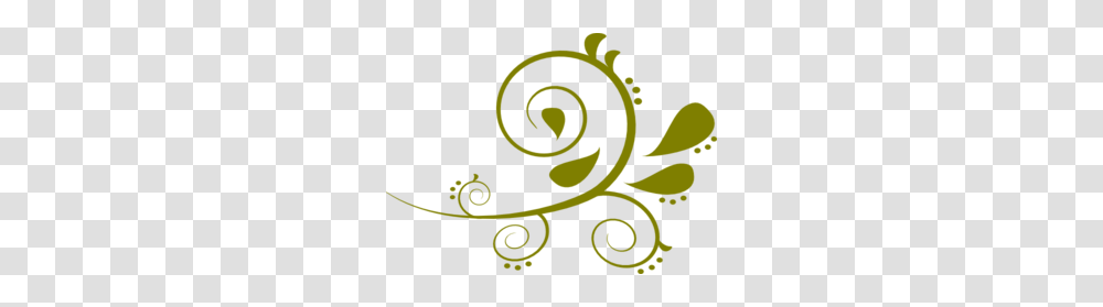 Paisley Flourish Sage Clip Art, Floral Design, Pattern, Spiral Transparent Png