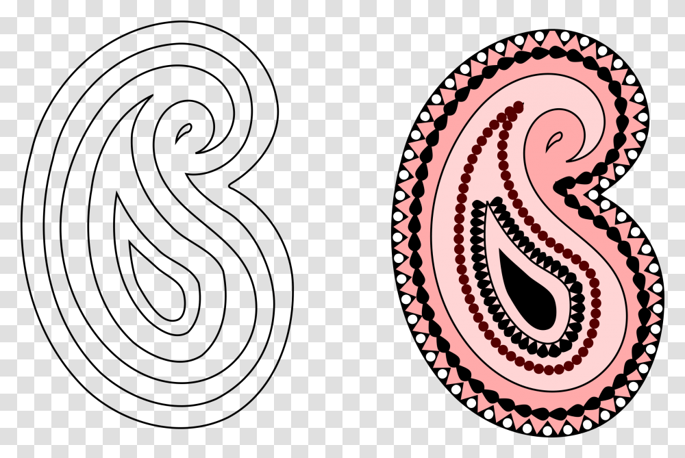 Paisley Icons, Pattern, Rug, Label Transparent Png