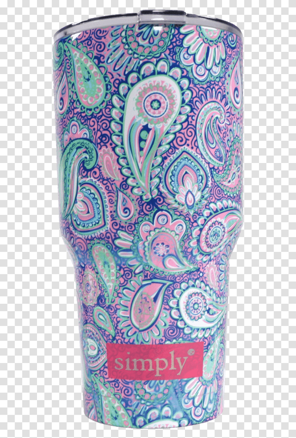 Paisley Pattern Simply Southern Tumbler, Purse, Handbag, Accessories, Accessory Transparent Png