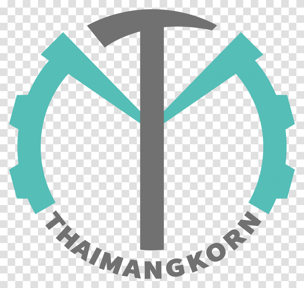 Pak Us Alumni Network Logo, Cross, Axe, Emblem Transparent Png