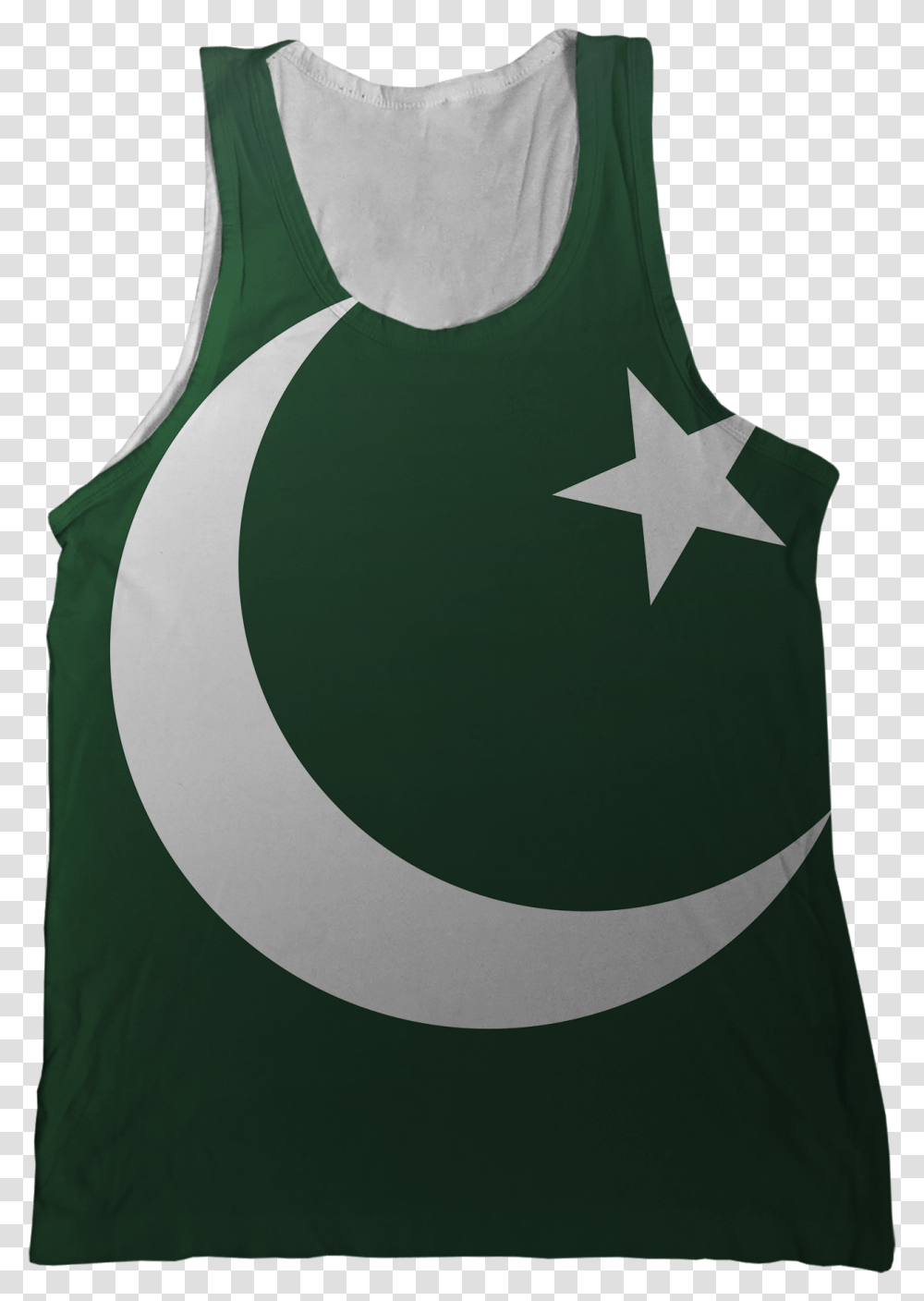 Pakistan Flag Tank Top, Apparel, Undershirt, Apron Transparent Png