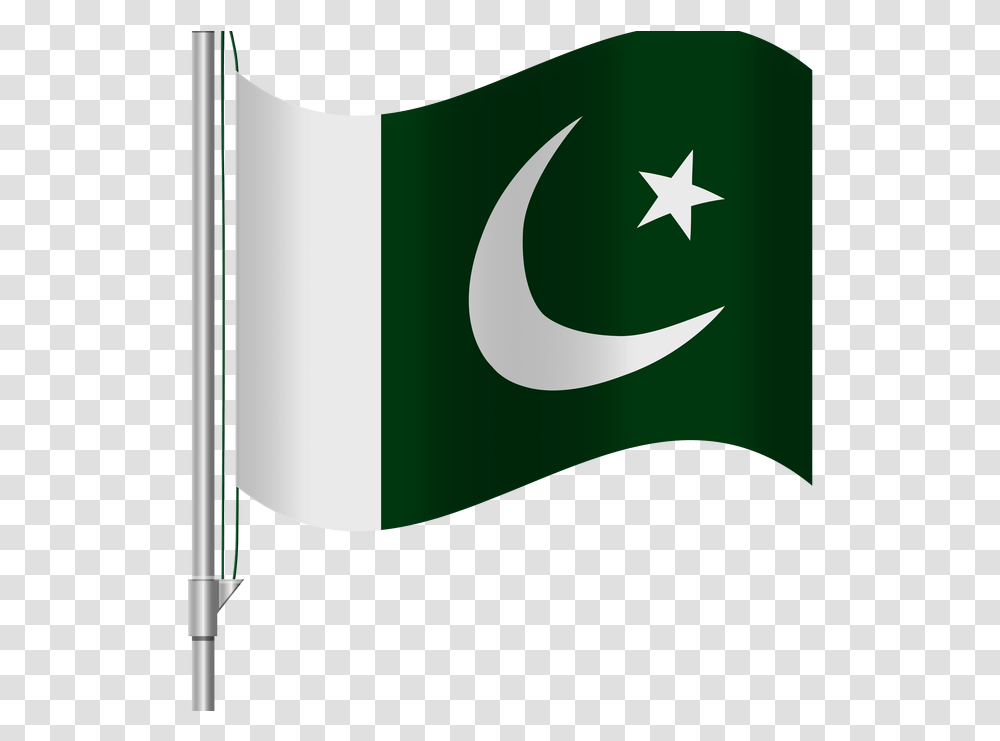 Pakistan Flag Waving, Star Symbol, Recycling Symbol Transparent Png