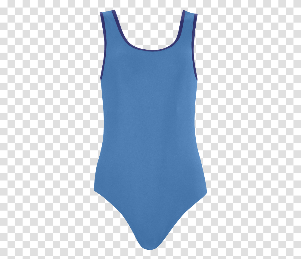 Palace Blue Vest One Piece Swimsuit, Apparel, Undershirt, Sleeve Transparent Png