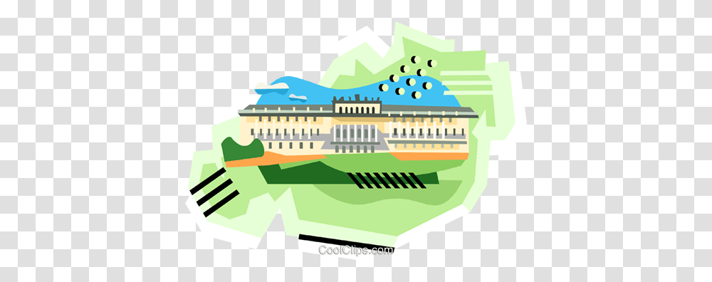 Palace Vienna Royalty Free Vector Clip Art, Mansion, House, Housing, Building Transparent Png