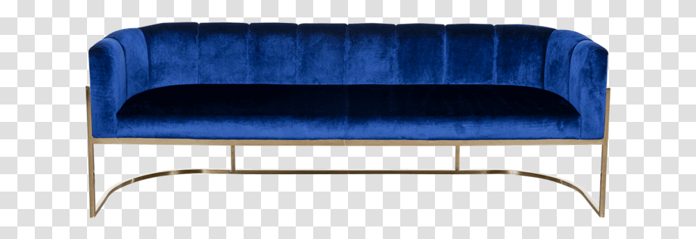 Paladin Banquette Royal Blue Studio Couch, Furniture, Chair, Table, Tabletop Transparent Png