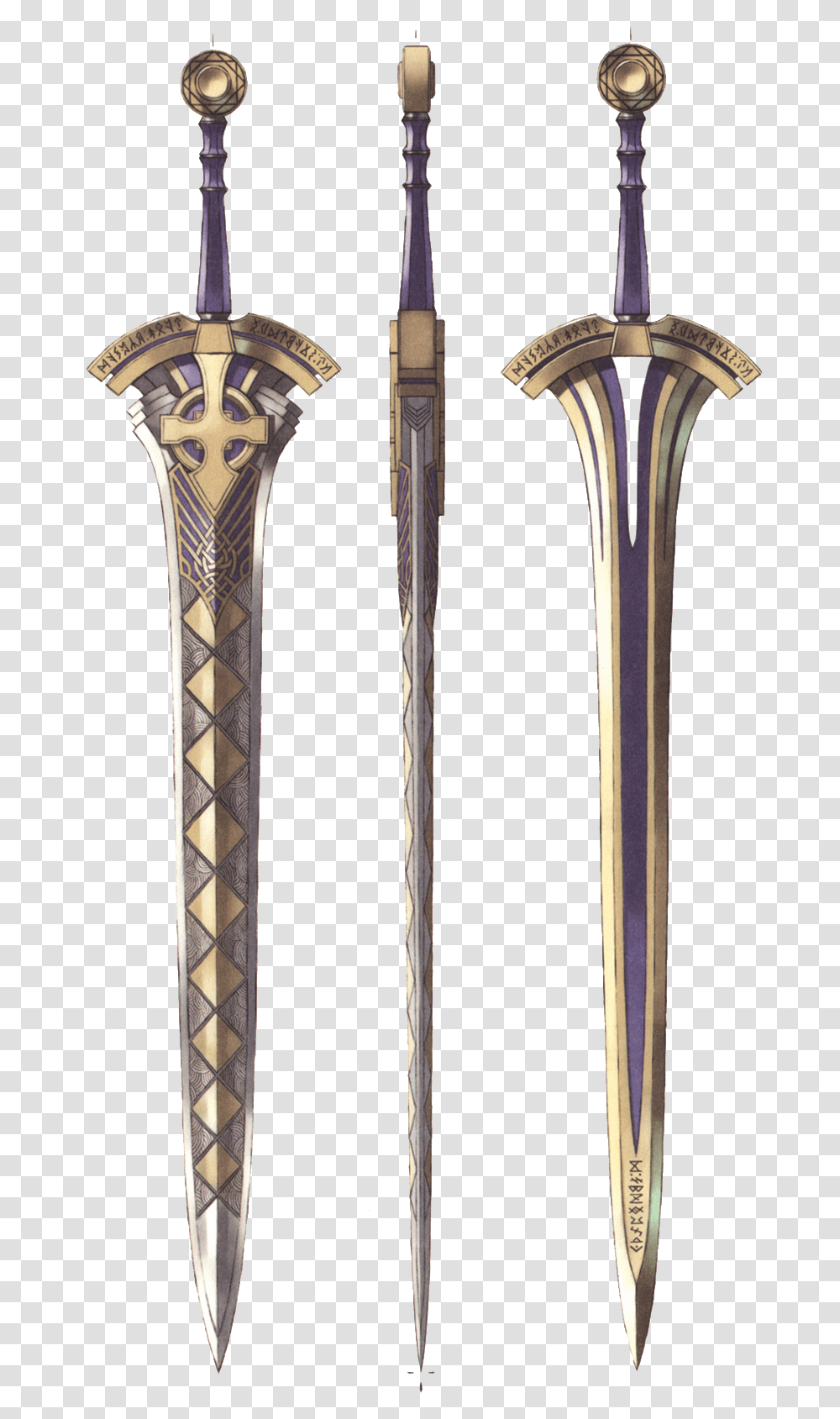 Paladin Holy Greatsword, Weapon, Weaponry, Blade, Cane Transparent Png