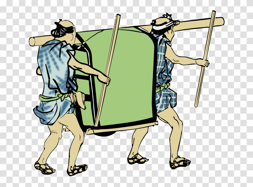 Palanquin, Transport, Person, Bow, Outdoors Transparent Png