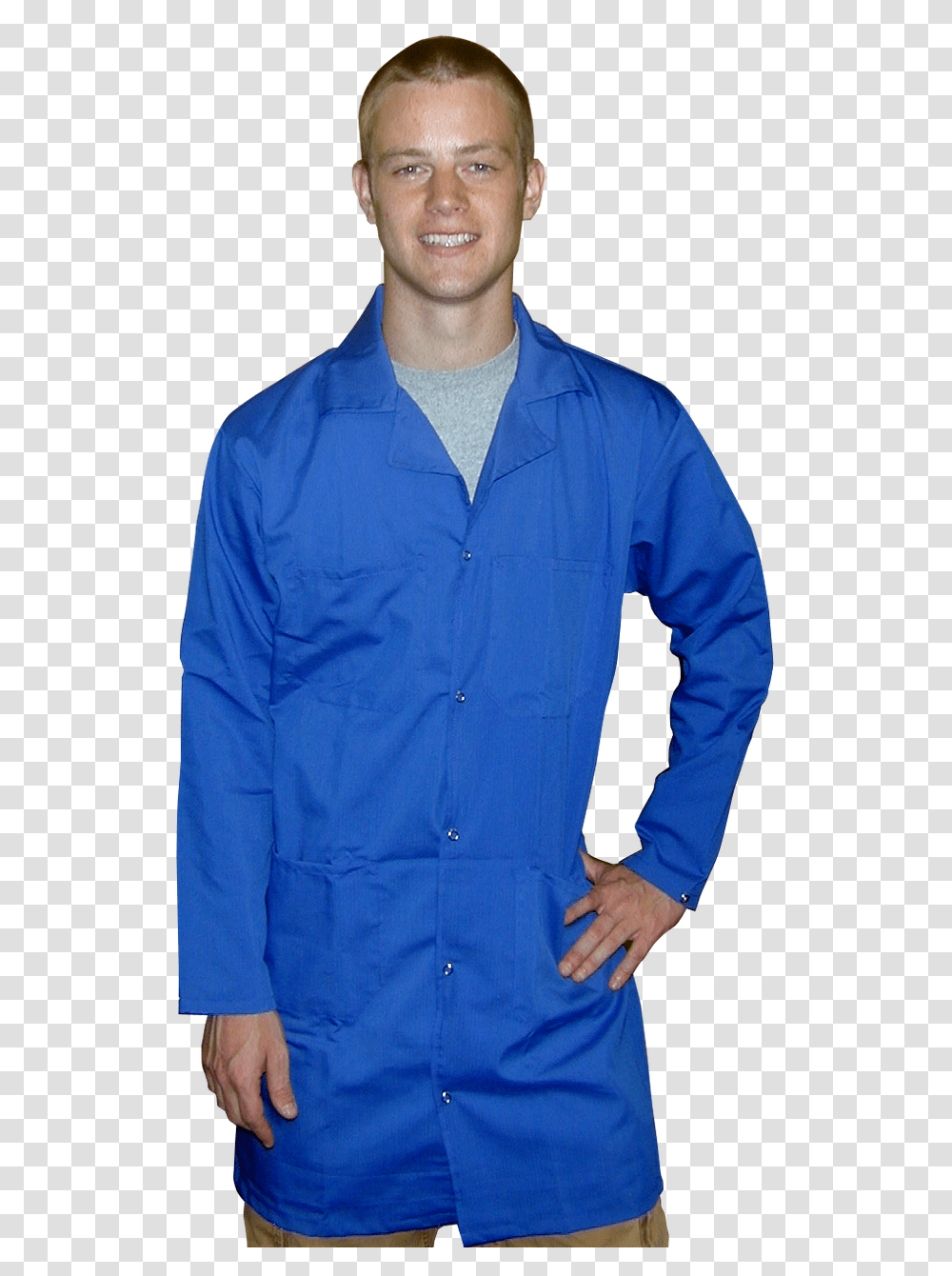 Pale Blue Lab Coats, Apparel, Sleeve, Shirt Transparent Png