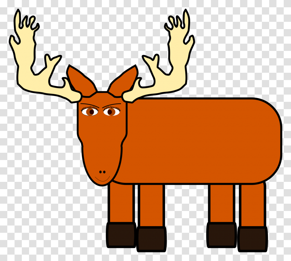 Pale Blue Moose Svg Clip Arts Animated Moose, Elk, Deer, Wildlife, Mammal Transparent Png