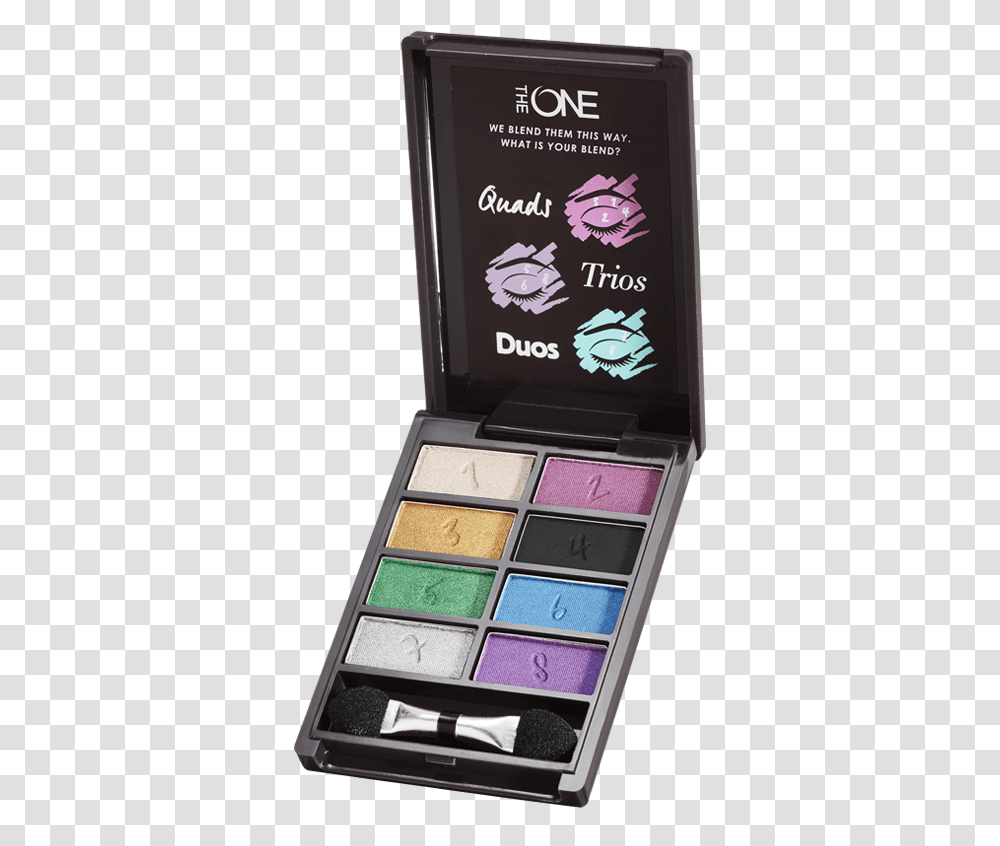 Paleta De Sombras Para Ojos The One Express Oriflame Eye Shadow, Paint Container, Palette, Mobile Phone, Electronics Transparent Png