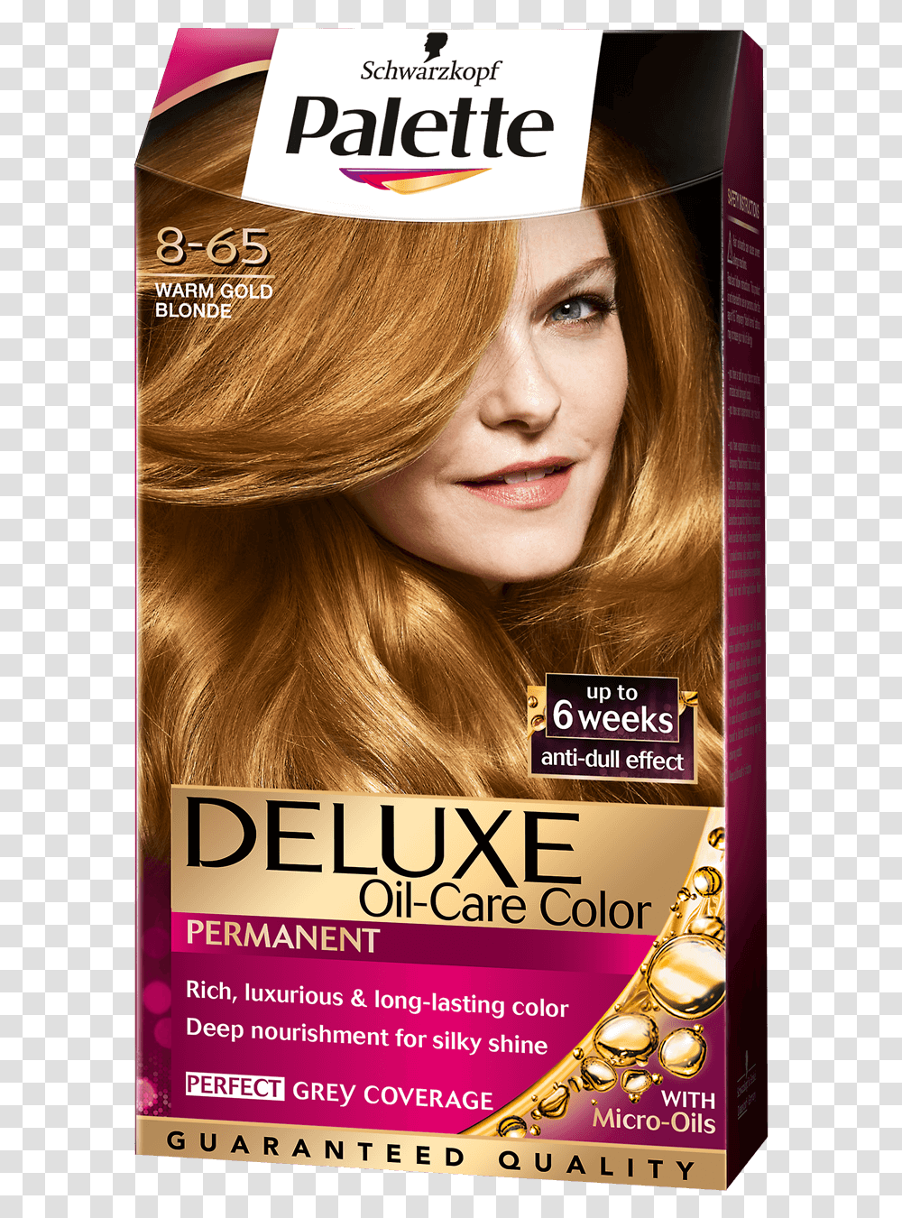 Palette Com Deluxe Baseline 8 65 Warm Gold Blonde, Poster, Advertisement, Flyer, Paper Transparent Png