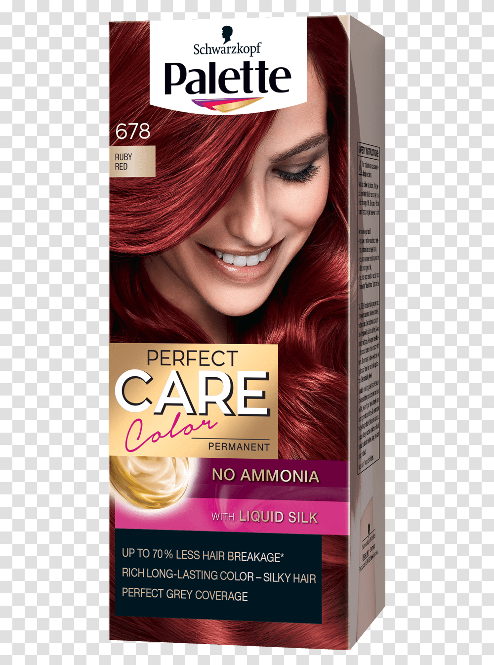 Palette Com Perfect Care Baseline 678 Ruby Red Palette Perfect Care Color, Poster, Advertisement, Flyer, Paper Transparent Png